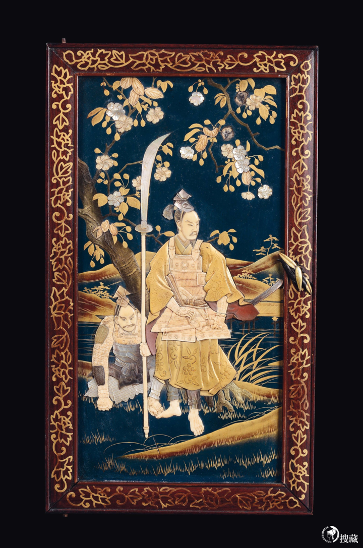 良品】中国美術 螺鈿細工 花梨唐木 天然木 三段引き出し 骨董品